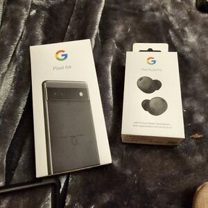 Google pixel 6 and Google buds pro